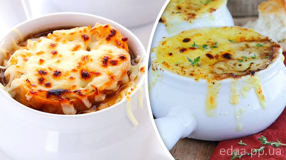 Луковый суп по-французски