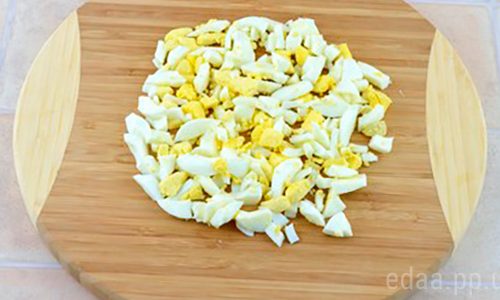 Салат "Квинтет" с ветчиной Салат "Квинтет" с ветчиной