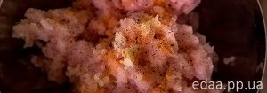 Котлетки куриные с сырной начинкой