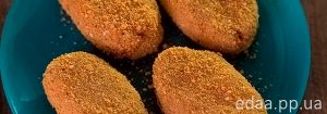 Котлетки куриные с сырной начинкой