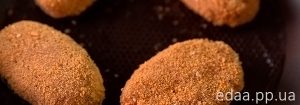 Котлетки куриные с сырной начинкой