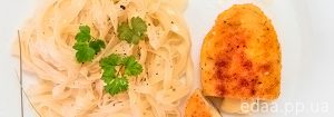 Котлетки куриные с сырной начинкой