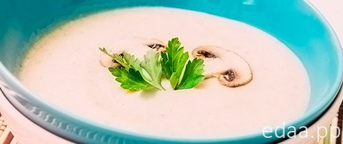 Грибной крем суп ПП Грибной крем суп ПП