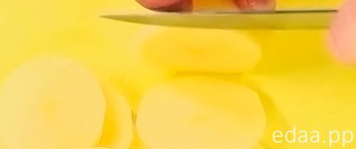 Картофельный гратен с сыром картофель слайсами