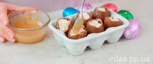 Чизкейк шоколадные яйца - необычный десерт к Пасхе