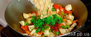 Курица Кунг Пао или цыпленок по-сычуаньски